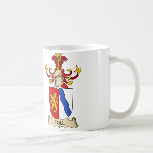 Mug Crête de famille de péage (Droite)
