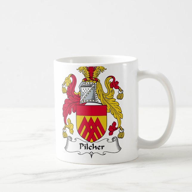 Mug Crête de famille de Pilcher (Droite)