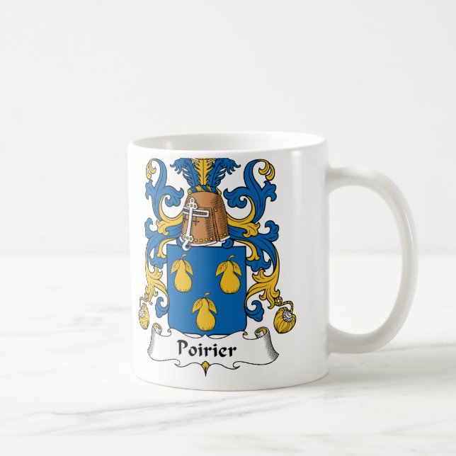 Mug Crête de famille de Poirier (Droite)
