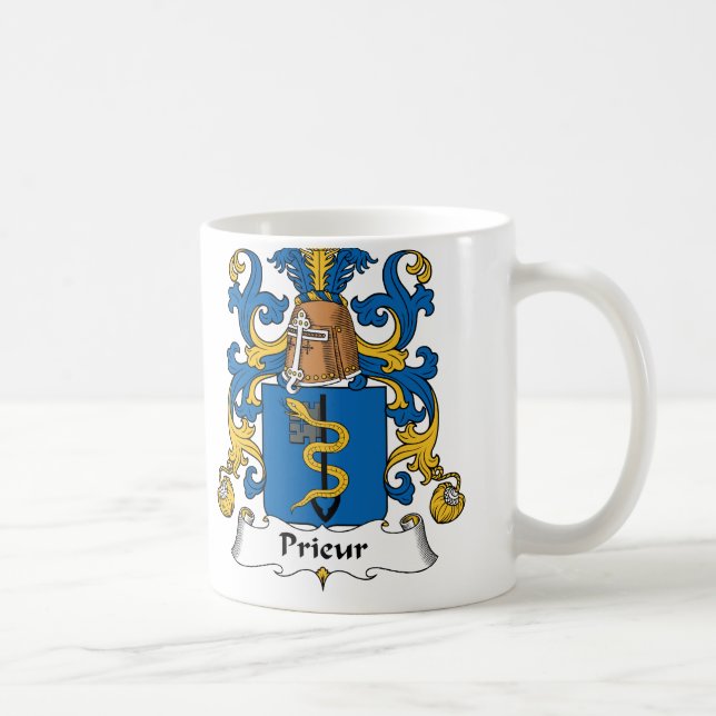 Mug Crête de famille de Prieur (Droite)