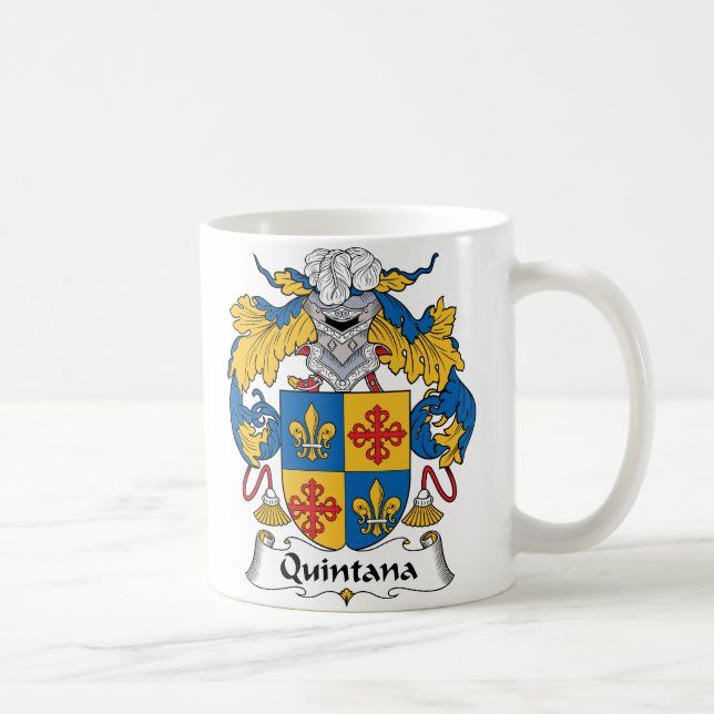 Mug Crête de famille de Quintana (Droite)