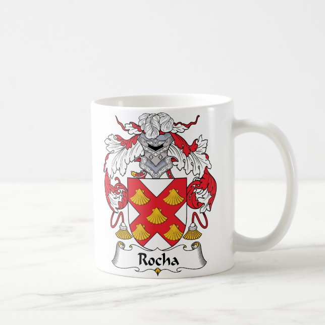 Mug Crête de famille de Rocha (Droite)