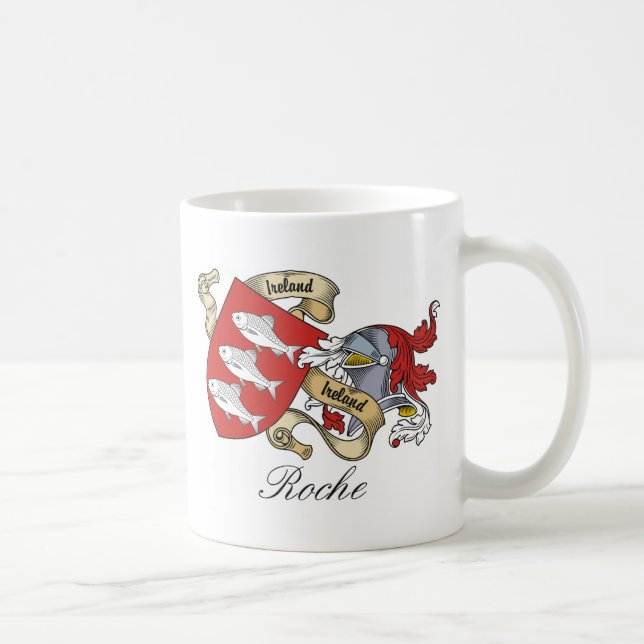Mug Crête de famille de Roche (Droite)
