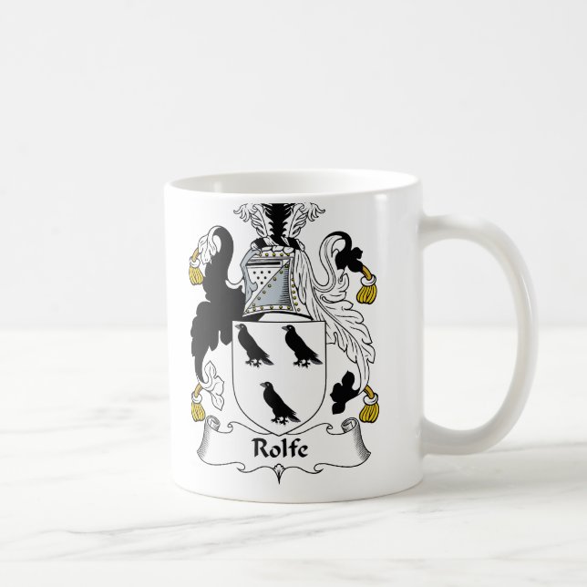 Mug Crête de famille de Rolfe (Droite)
