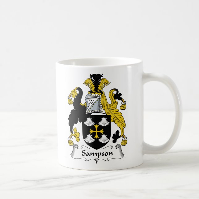 Mug Crête de famille de Sampson (Droite)