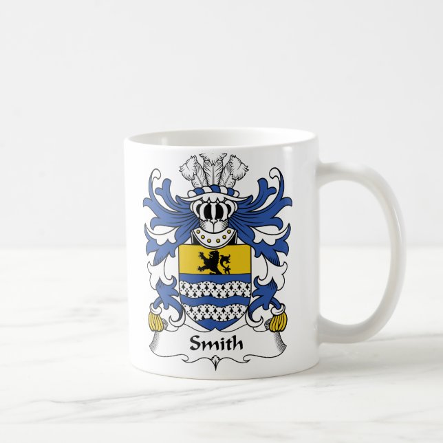 Mug Crête de famille de Smith (Droite)
