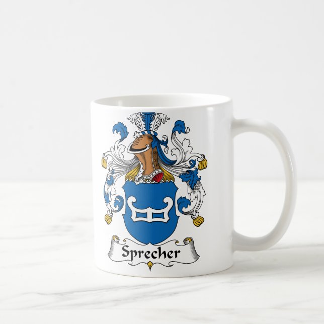 Mug Crête de famille de Sprecher (Droite)