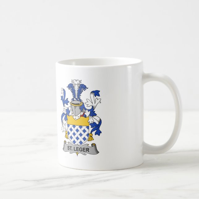Mug Crête de famille de St Leger (Droite)