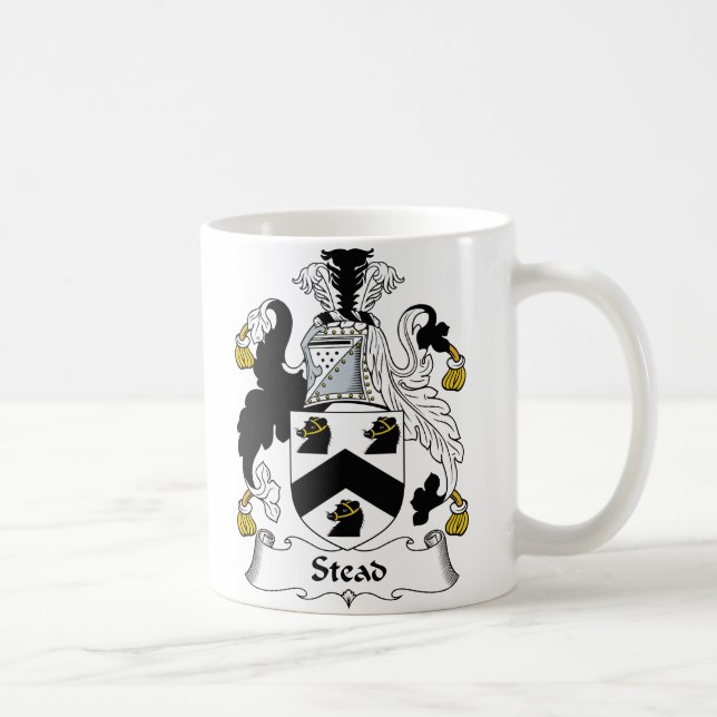Mug Crête de famille de Stead (Droite)
