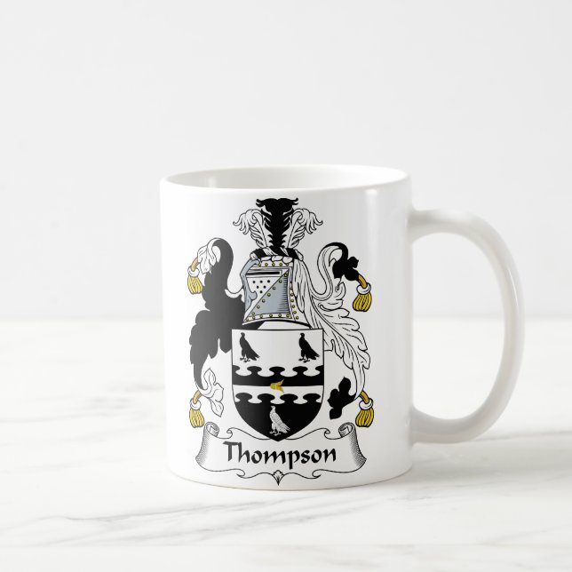 Mug Crête de famille de Thompson (Droite)