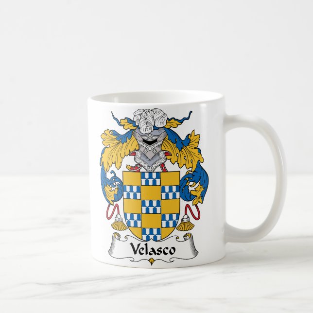 Mug Crête de famille de Velasco (Droite)