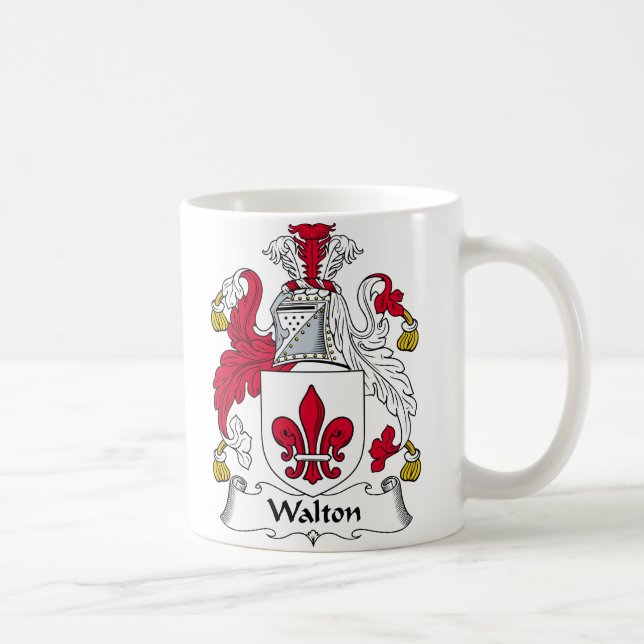 Mug Crête de famille de Walton (Droite)
