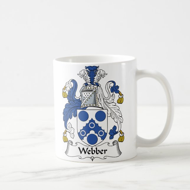 Mug Crête de famille de Webber (Droite)