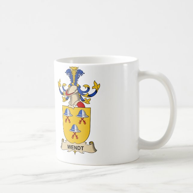 Mug Crête de famille de Wendt (Droite)