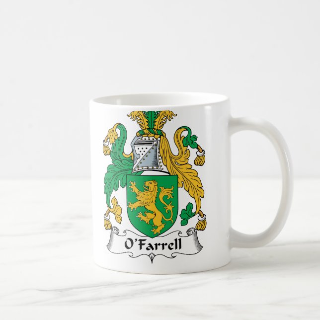 Mug Crête de famille d'O'Farrell (Droite)