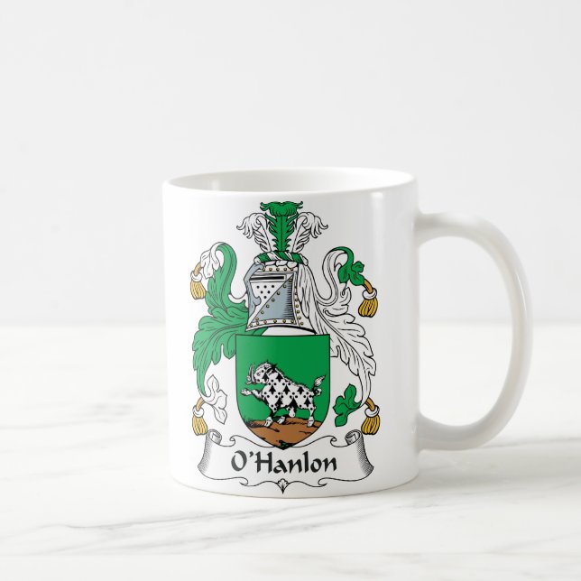 Mug Crête de famille d'O'Hanlon (Droite)