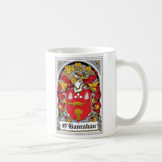 Mug Crête de famille d'O'Hanrahan (Droite)