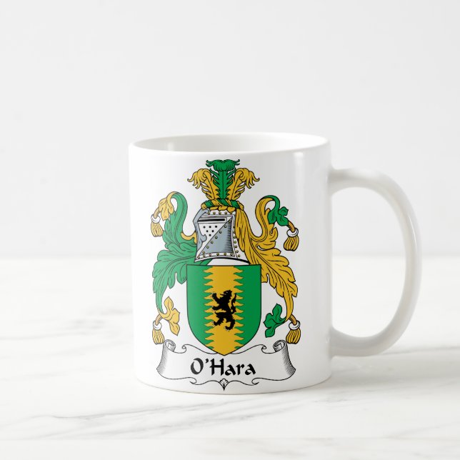 Mug Crête de famille d'O'Hara (Droite)