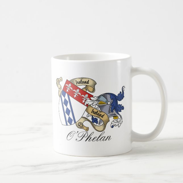 Mug Crête de famille d'O'Phelan (Droite)