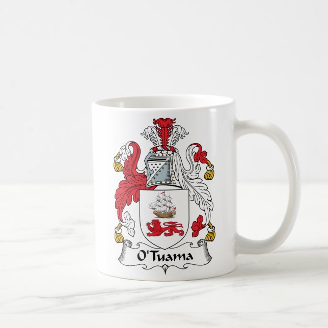 Mug Crête de famille d'O'Tuama (Droite)