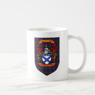Mug Crête de Kirkpatrick Kilpatrick sur le tartan de