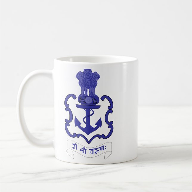Mug Crête indienne de marine, Inde (Gauche)