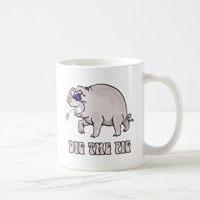 Mug Creusez le porc (Droite)