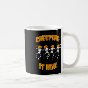 Mug Crever Vrai Squelette Halloween Jack'o Lanterne