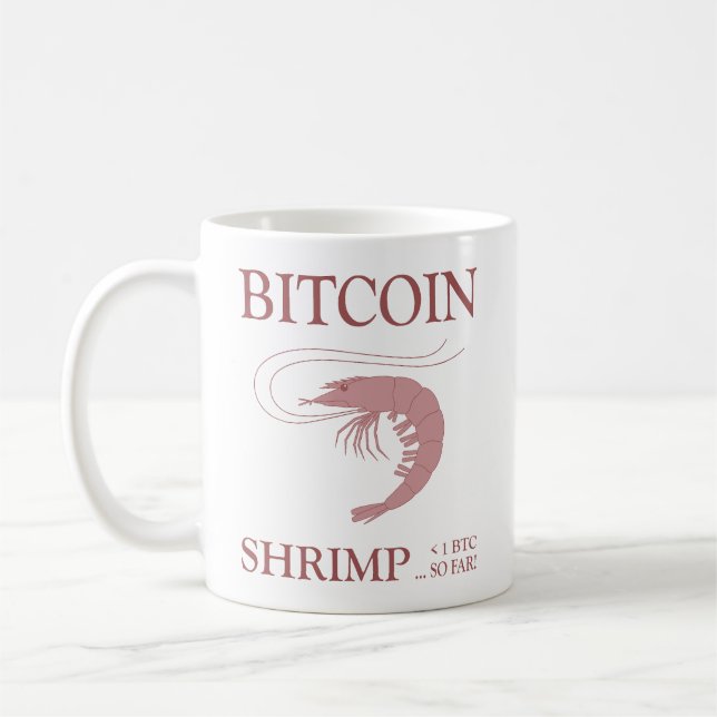Mug Crevette Bitcoin  (Gauche)