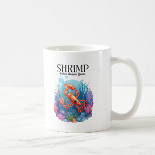 Mug Crevettes : Petite Gemmes Océaniques