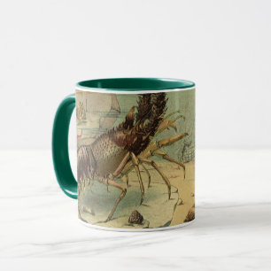 Mug Crevettes, Vie sous-marine, Animaux de l'océan vin