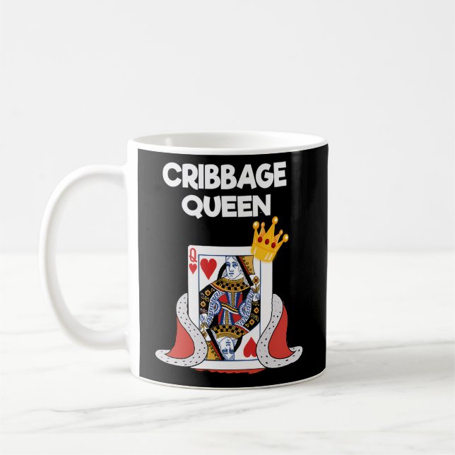 Mug Cribbage - Cribbage Queen Player (Gauche)