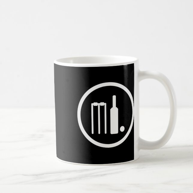 Mug Cricket Joueur de cricket Joueurs de cricket Inde  (Droite)
