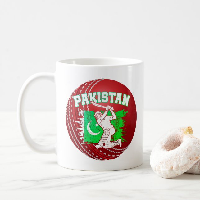 Mug Cricket Pakistan (Avec donut)
