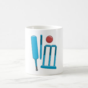 Mug Cricket Set Musique Sport