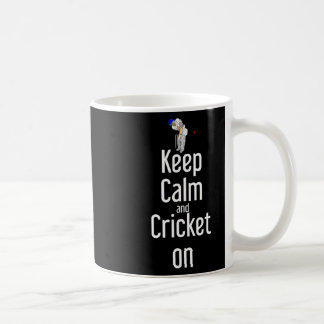 Mug Cricket T Ll Tsman Gardez Votre Calme Et Jouez Au