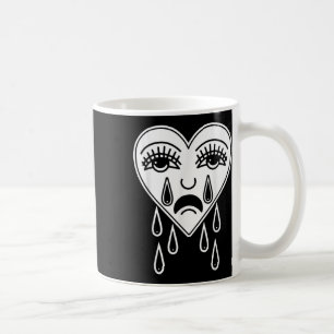Mug Crier Coeur Américain Traditionnel Tatouage Old Sc