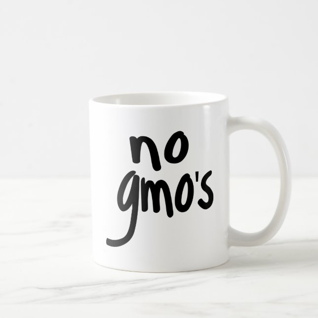 Mug Criez Non aux OGM Protégez notre alimentation (Droite)