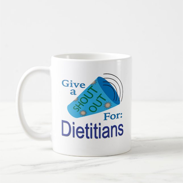 Mug Criez pour les diététistes (Gauche)