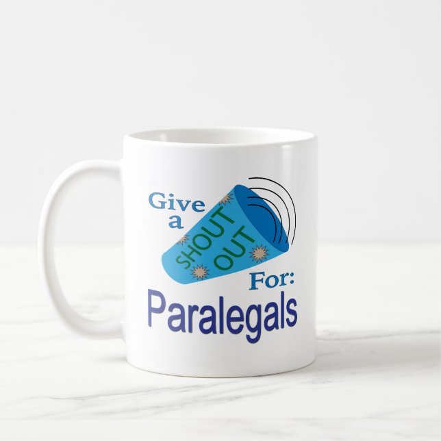 Mug Criez pour les parajuristes (Gauche)