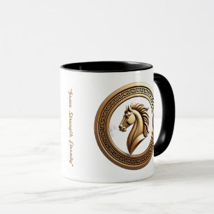 Mug "Crinière de Cheval Majestueuse"