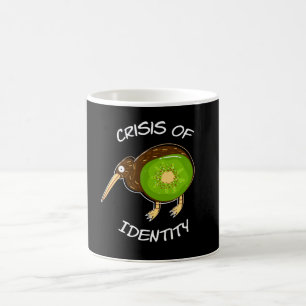 Mug Crise De L'Identité Fruits D'Oiseaux Kiwi