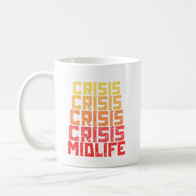 Mug crise de milieu de vie - crise de milieu de vie am (Gauche)