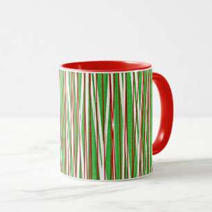 Mug Crise de Noël, rouge et vert