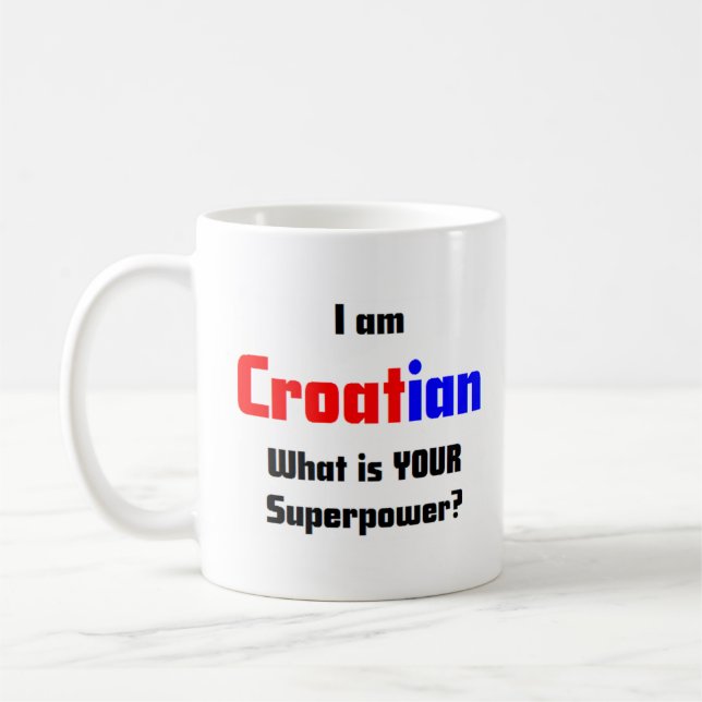 Mug croatian (Gauche)