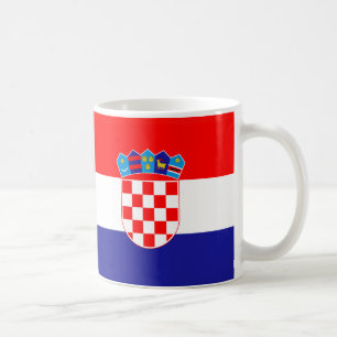 Mug Croatie Drapeau en céramique Musique