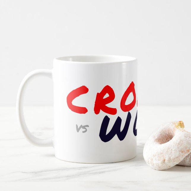 Mug CROATIE vs MONDE (Avec donut)