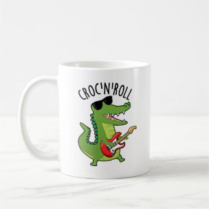 Mug Croc N Roll Funny Crocodile Pun