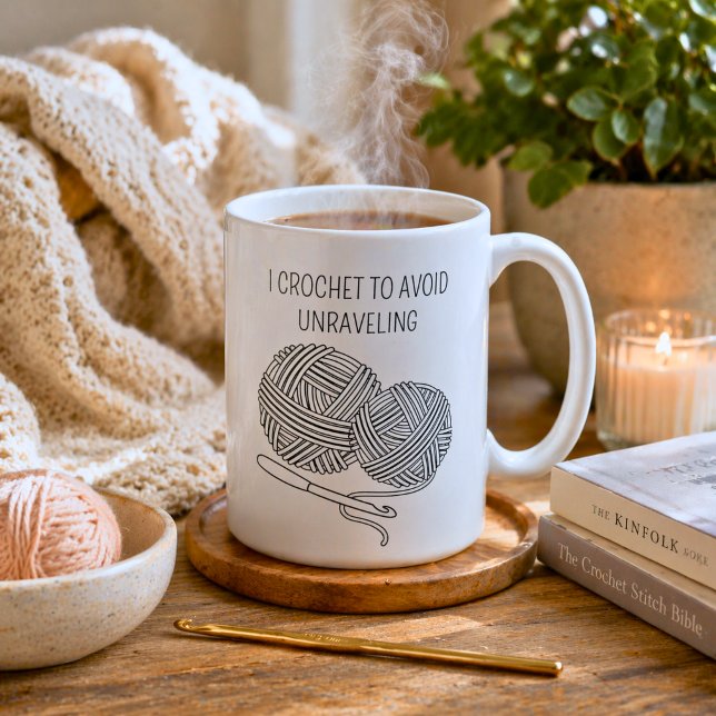Mug Crochet Humoristique (Créateur téléchargé)
