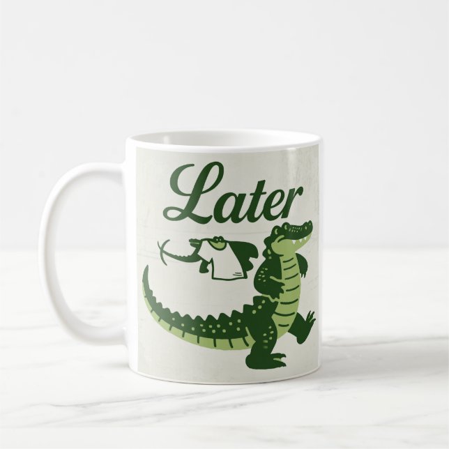 Mug crocodile (Gauche)